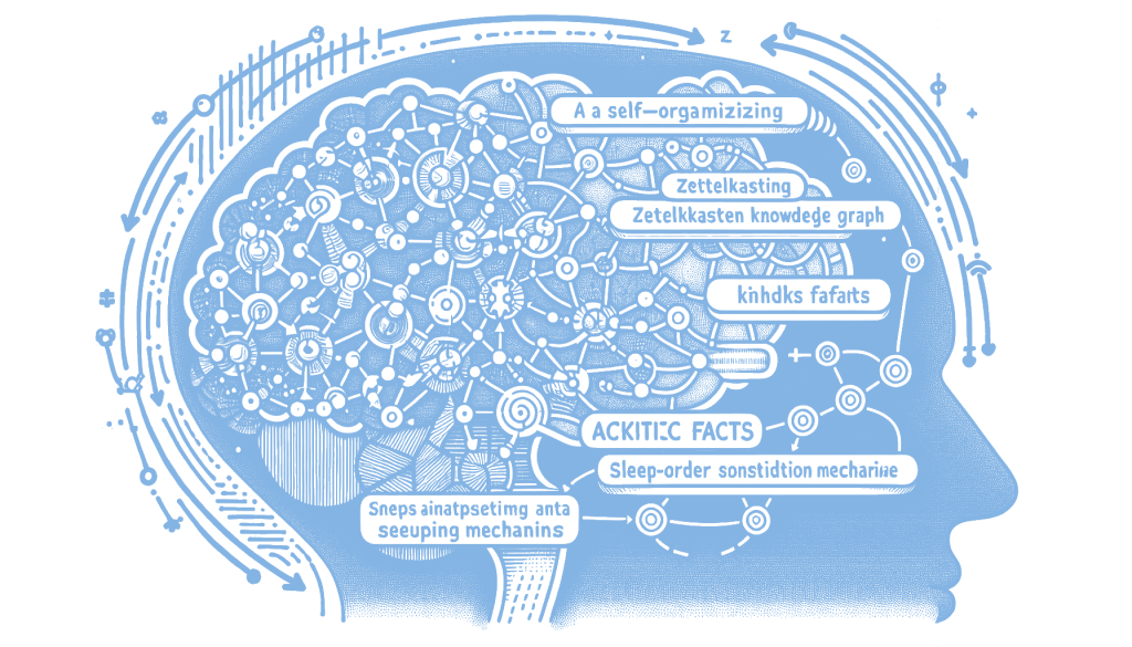 A Coding Implementation on Building Self-Organizing Zettelkasten Knowledge Graphs and Sleep-Consolidation Mechanisms