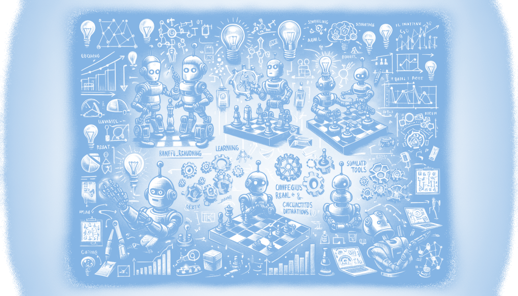 R²D²: Improving Robot Manipulation with Simulation and Language Models