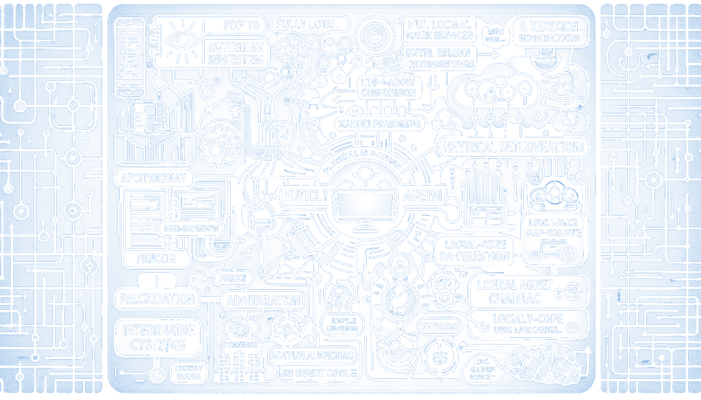 I Finished a Fully Local Agentic RAG Tutorial
