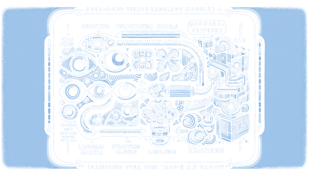 [D] Reasoning over images and videos: modular pipelines vs end-to-end VLMs