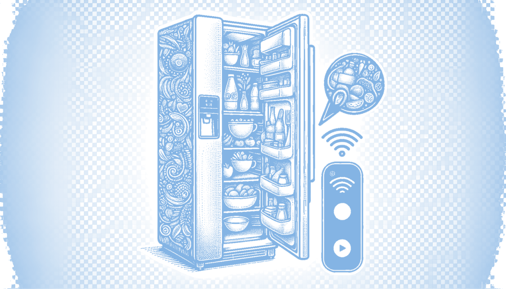 Shut the fridge door!