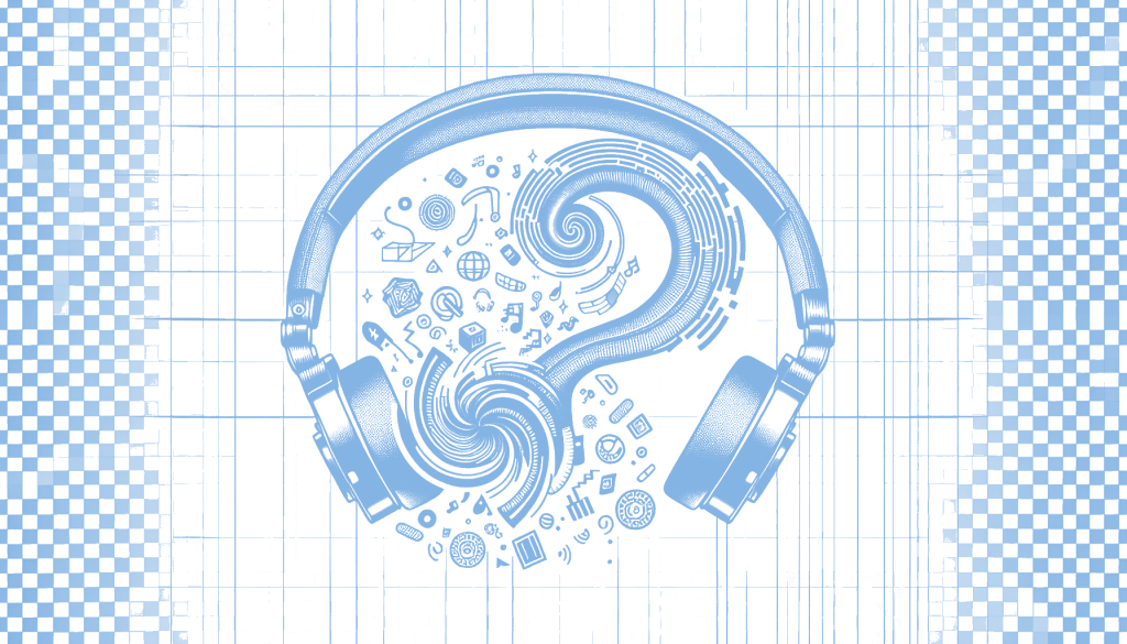 These wireless headphones roll up to become a Bluetooth speaker