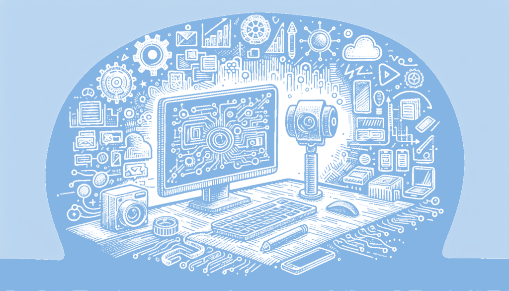 The HP OmniStudio X’s webcam can watch your work desk