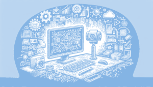 The HP OmniStudio X’s webcam can watch your work desk