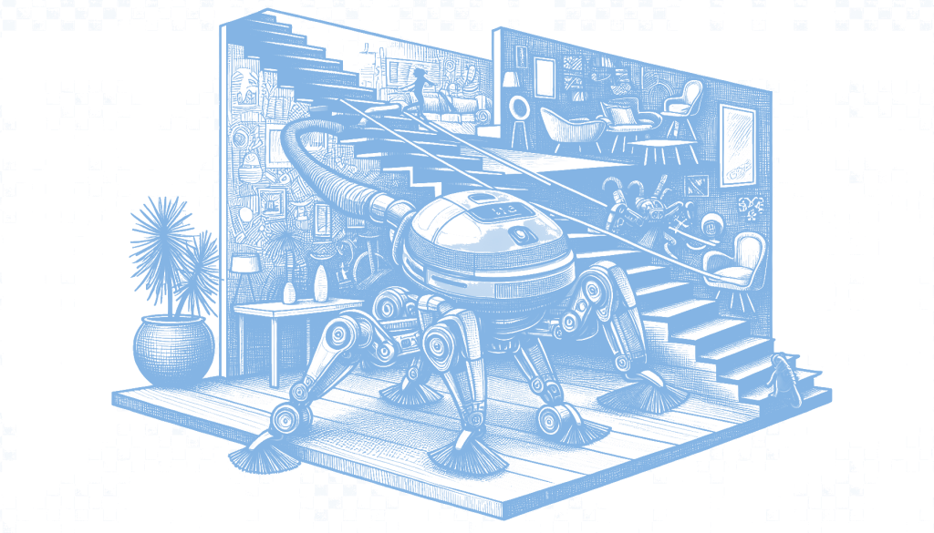 Roborock’s Rover walks, jumps, and vacuums your stairs