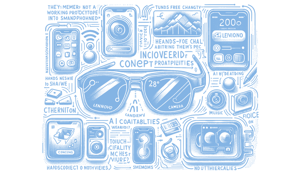 Lenovo’s joining the bandwagon with concept AI glasses