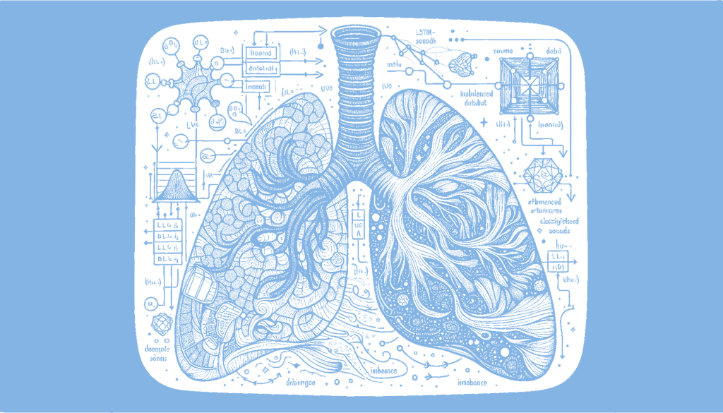 Investigation into respiratory sound classification for an imbalanced data set using hybrid LSTM-KAN architectures